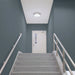 Flush Mount Nuvo 62-1890 Glamour - 13 Inch LED Flush Mount - Emergency Battery - CCT Selectable - Brushed Nickel Finish Nuvo