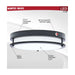 Flush Mount Nuvo 62-1891 Glamour - 13 Inch LED Flush Mount - Emergency Battery - CCT Selectable - Black Finish Nuvo