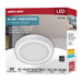 Flush Mount Nuvo 62-1900 Blink Performer - 8 Watt LED - 5 Inch Round Fixture - White Finish - 5 CCT Selectable Nuvo