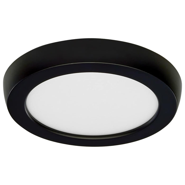 Flush Mount Nuvo 62-1901 Blink Performer - 8 Watt LED - 5 Inch Round Fixture - Black Finish - 5 CCT Selectable Nuvo