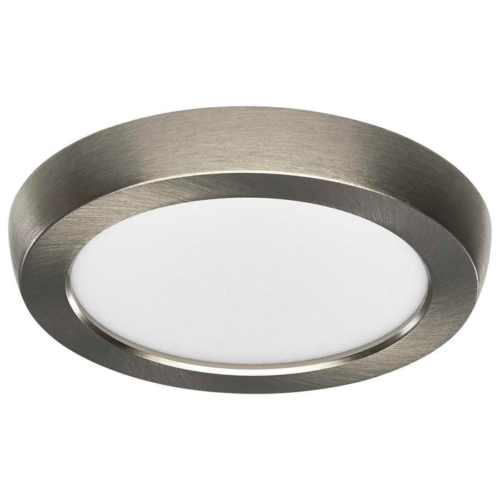 Flush Mount Nuvo 62-1903 Blink Performer - 8 Watt LED - 5 Inch Round Fixture - Brushed Nickel Finish - 5 CCT Selectable Nuvo