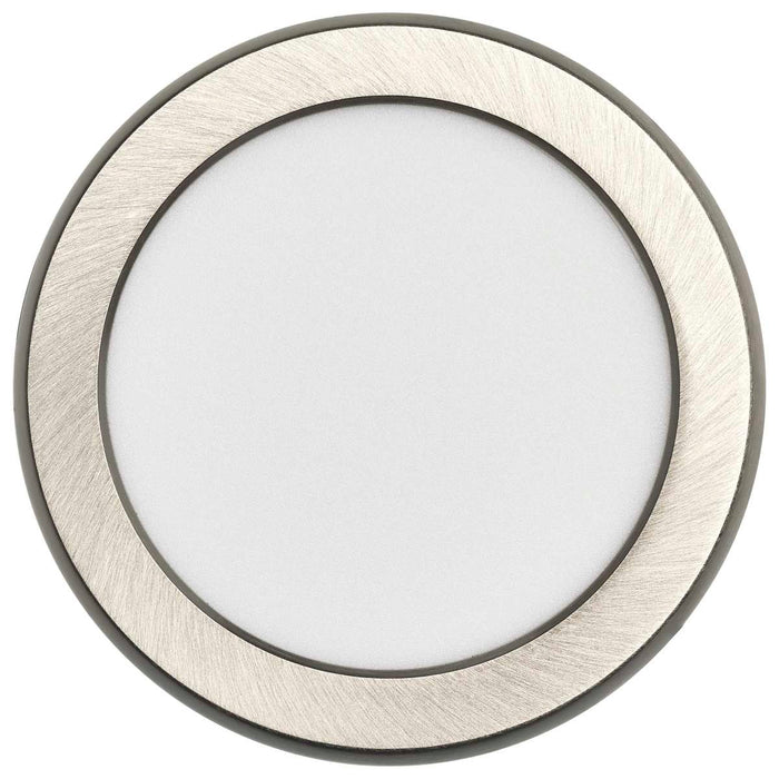 Flush Mount Nuvo 62-1903 Blink Performer - 8 Watt LED - 5 Inch Round Fixture - Brushed Nickel Finish - 5 CCT Selectable Nuvo