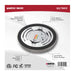 Flush Mount Nuvo 62-1903 Blink Performer - 8 Watt LED - 5 Inch Round Fixture - Brushed Nickel Finish - 5 CCT Selectable Nuvo