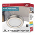 Flush Mount Nuvo 62-1903 Blink Performer - 8 Watt LED - 5 Inch Round Fixture - Brushed Nickel Finish - 5 CCT Selectable Nuvo