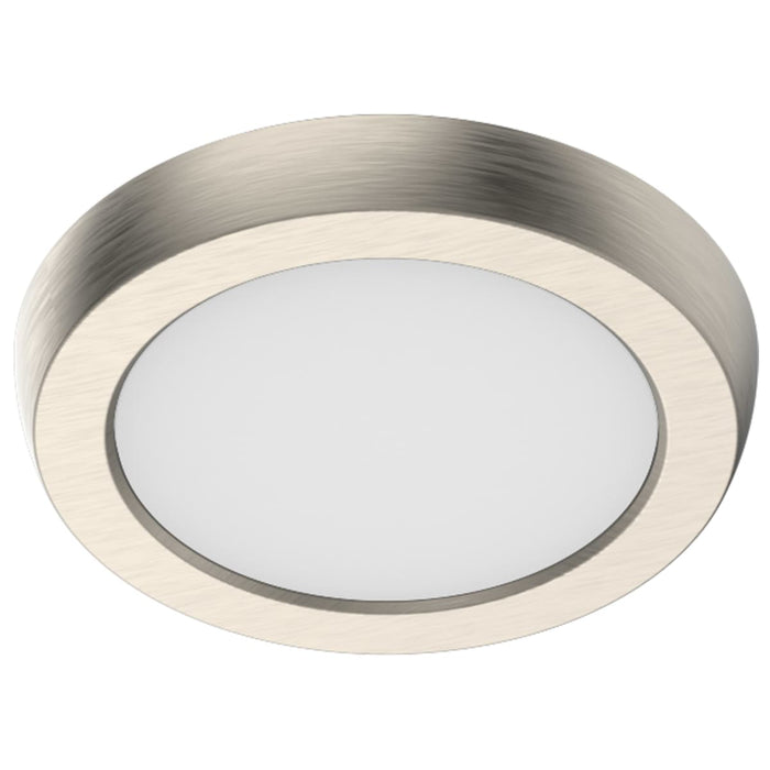 Flush Mount Nuvo 62-1903 Blink Performer - 8 Watt LED - 5 Inch Round Fixture - Brushed Nickel Finish - 5 CCT Selectable Nuvo