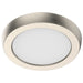 Flush Mount Nuvo 62-1903 Blink Performer - 8 Watt LED - 5 Inch Round Fixture - Brushed Nickel Finish - 5 CCT Selectable Nuvo