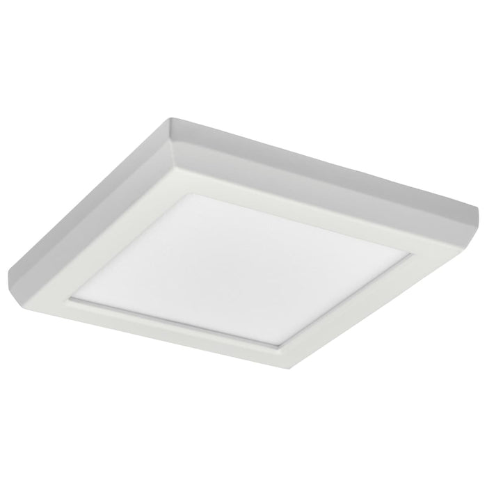 Flush Mount Nuvo 62-1904 Blink Performer - 8 Watt LED - 5 Inch Square Fixture - White Finish - 5 CCT Selectable Nuvo