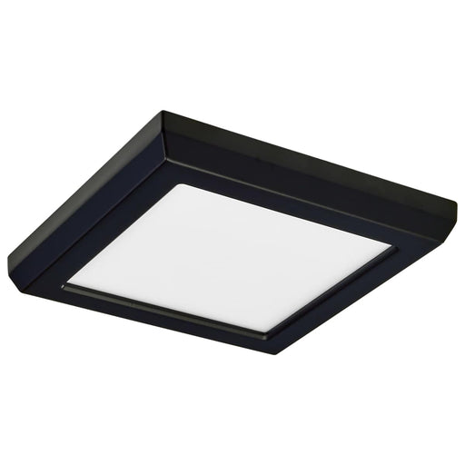 Flush Mount Nuvo 62-1905 Blink Performer - 8 Watt LED - 5 Inch Square Fixture - Black Finish - 5 CCT Selectable Nuvo