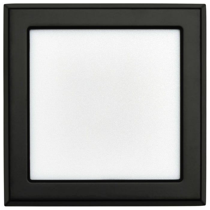 Flush Mount Nuvo 62-1905 Blink Performer - 8 Watt LED - 5 Inch Square Fixture - Black Finish - 5 CCT Selectable Nuvo