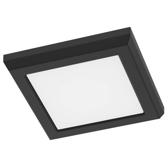 Flush Mount Nuvo 62-1905 Blink Performer - 8 Watt LED - 5 Inch Square Fixture - Black Finish - 5 CCT Selectable Nuvo