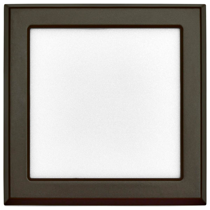 Flush Mount Nuvo 62-1906 Blink Performer - 8 Watt LED - 5 Inch Square Fixture - Bronze Finish - 5 CCT Selectable Nuvo