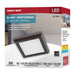 Flush Mount Nuvo 62-1906 Blink Performer - 8 Watt LED - 5 Inch Square Fixture - Bronze Finish - 5 CCT Selectable Nuvo