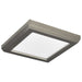 Flush Mount Nuvo 62-1907 Blink Performer - 8 Watt LED - 5 Inch Square Fixture - Brushed Nickel Finish - 5 CCT Selectable Nuvo