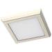 Flush Mount Nuvo 62-1907 Blink Performer - 8 Watt LED - 5 Inch Square Fixture - Brushed Nickel Finish - 5 CCT Selectable Nuvo