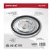 Flush Mount Nuvo 62-1910 Blink Performer - 10 Watt LED - 7 Inch Round Fixture - White Finish - 5 CCT Selectable Nuvo