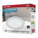 Flush Mount Nuvo 62-1910 Blink Performer - 10 Watt LED - 7 Inch Round Fixture - White Finish - 5 CCT Selectable Nuvo