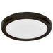 Flush Mount Nuvo 62-1912 Blink Performer - 10 Watt LED - 7 Inch Round Fixture - Bronze Finish - 5 CCT Selectable Nuvo