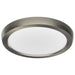 Flush Mount Nuvo 62-1913 Blink Performer - 10 Watt LED - 7 Inch Round Fixture - Brushed Nickel Finish - 5 CCT Selectable Nuvo