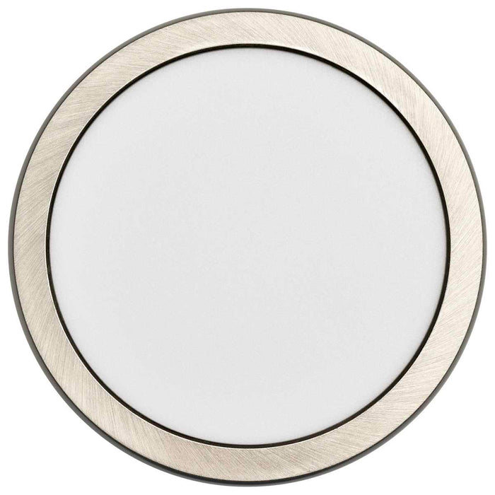 Flush Mount Nuvo 62-1913 Blink Performer - 10 Watt LED - 7 Inch Round Fixture - Brushed Nickel Finish - 5 CCT Selectable Nuvo