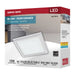 Flush Mount Nuvo 62-1914 Blink Performer - 10 Watt LED - 7 Inch Square Fixture - White Finish - 5 CCT Selectable Nuvo