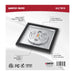 Flush Mount Nuvo 62-1915 Blink Performer - 10 Watt LED - 7 Inch Square Fixture - Black Finish - 5 CCT Selectable Nuvo