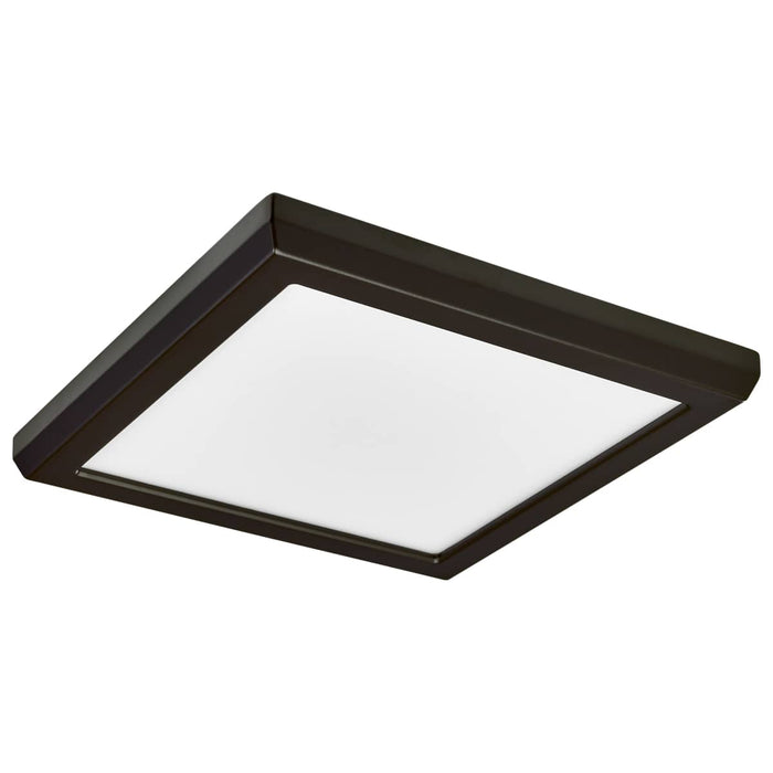 Flush Mount Nuvo 62-1916 Blink Performer - 10 Watt LED - 7 Inch Square Fixture - Bronze Finish - 5 CCT Selectable Nuvo