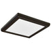 Flush Mount Nuvo 62-1916 Blink Performer - 10 Watt LED - 7 Inch Square Fixture - Bronze Finish - 5 CCT Selectable Nuvo