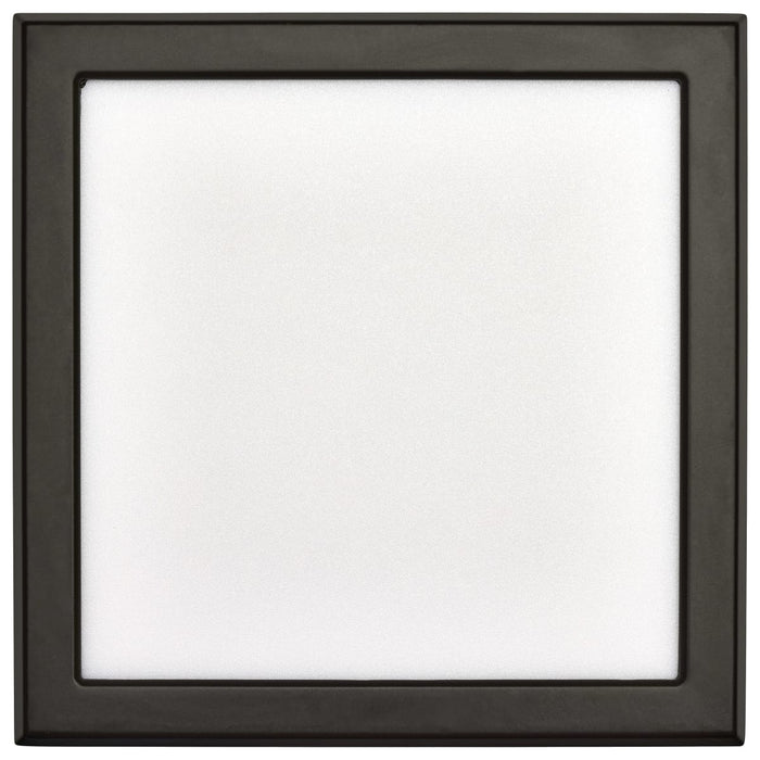Flush Mount Nuvo 62-1916 Blink Performer - 10 Watt LED - 7 Inch Square Fixture - Bronze Finish - 5 CCT Selectable Nuvo