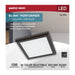 Flush Mount Nuvo 62-1916 Blink Performer - 10 Watt LED - 7 Inch Square Fixture - Bronze Finish - 5 CCT Selectable Nuvo