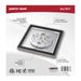 Flush Mount Nuvo 62-1917 Blink Performer - 10 Watt LED - 7 Inch Square Fixture - Brushed Nickel Finish - 5 CCT Selectable Nuvo