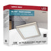 Flush Mount Nuvo 62-1917 Blink Performer - 10 Watt LED - 7 Inch Square Fixture - Brushed Nickel Finish - 5 CCT Selectable Nuvo