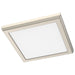 Flush Mount Nuvo 62-1917 Blink Performer - 10 Watt LED - 7 Inch Square Fixture - Brushed Nickel Finish - 5 CCT Selectable Nuvo