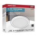 Flush Mount Nuvo 62-1920 Blink Performer - 11 Watt LED - 9 Inch Round Fixture - White Finish - 5 CCT Selectable Nuvo