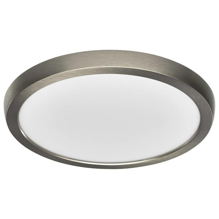 Flush Mount Nuvo 62-1923 Blink Performer - 11 Watt LED - 9 Inch Round Fixture - Brushed Nickel Finish - 5 CCT Selectable Nuvo