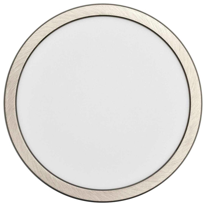 Flush Mount Nuvo 62-1923 Blink Performer - 11 Watt LED - 9 Inch Round Fixture - Brushed Nickel Finish - 5 CCT Selectable Nuvo