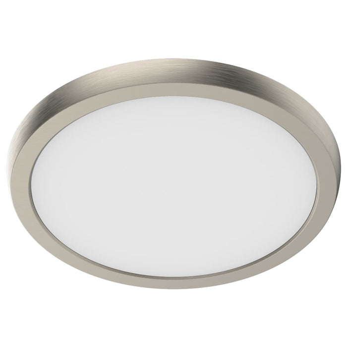 Flush Mount Nuvo 62-1923 Blink Performer - 11 Watt LED - 9 Inch Round Fixture - Brushed Nickel Finish - 5 CCT Selectable Nuvo