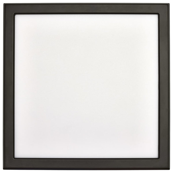 Flush Mount Nuvo 62-1926 Blink Performer - 11 Watt LED - 9 Inch Square Fixture - Bronze Finish - 5 CCT Selectable Nuvo