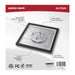Flush Mount Nuvo 62-1926 Blink Performer - 11 Watt LED - 9 Inch Square Fixture - Bronze Finish - 5 CCT Selectable Nuvo