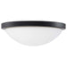Flush Mount Nuvo 62-1942 Button - 11 Inch LED Flush Mount Fixture - Matte Black Finish - CCT Selectable - 120 Volts Nuvo