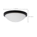 Flush Mount Nuvo 62-1942 Button - 11 Inch LED Flush Mount Fixture - Matte Black Finish - CCT Selectable - 120 Volts Nuvo