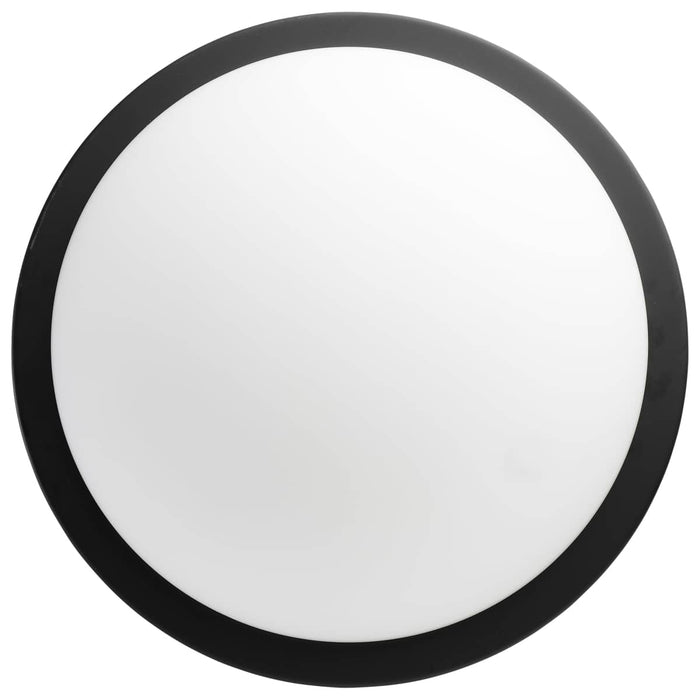 Flush Mount Nuvo 62-1943 Button - 13 Inch LED Flush Mount Fixture - Matte Black Finish - CCT Selectable - 120 Volts Nuvo
