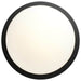 Flush Mount Nuvo 62-1943 Button - 13 Inch LED Flush Mount Fixture - Matte Black Finish - CCT Selectable - 120 Volts Nuvo