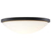 Flush Mount Nuvo 62-1944 Button - 17 Inch LED Flush Mount Fixture - Matte Black Finish - CCT Selectable - 120 Volts Nuvo