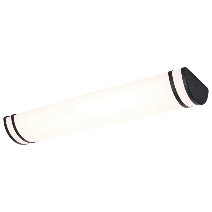 Vanity Nuvo 62-1971 Glamour - LED 25 Inch Vanity - Black Finish - 27K/3K/35K/4K/5K CCT Selectable Nuvo