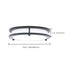 Flush Mount Nuvo 62-1975 Glamour - LED 10 Inch Flush Mount - Black Finish - 27K/3K/35K/4K/5K CCT Selectable Nuvo