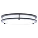 Flush Mount Nuvo 62-1976 Glamour - LED 13 Inch Flush Mount - Black Finish - 27K/3K/35K/4K/5K CCT Selectable Nuvo