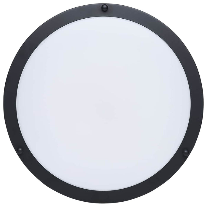 Flush Mount Nuvo 62-1976 Glamour - LED 13 Inch Flush Mount - Black Finish - 27K/3K/35K/4K/5K CCT Selectable Nuvo