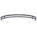 Flush Mount Nuvo 62-1978 Glamour - LED 24 Inch Flush Mount - Black Finish - 27K/3K/35K/4K/5K CCT Selectable Nuvo