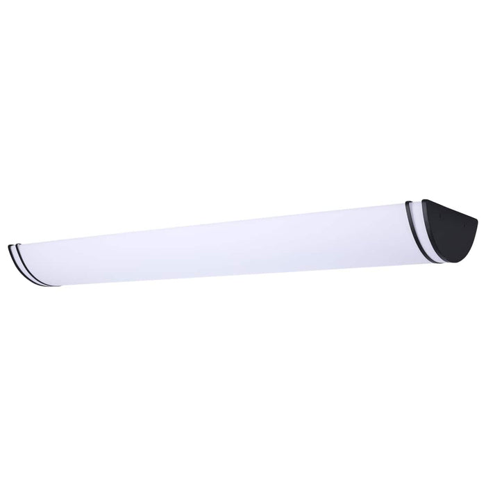 Flush Mount Nuvo 62-1980 Glamour - LED 50 Inch Linear Flush Mount - Black Finish - 27K/3K/35K/4K/5K CCT Selectable Nuvo