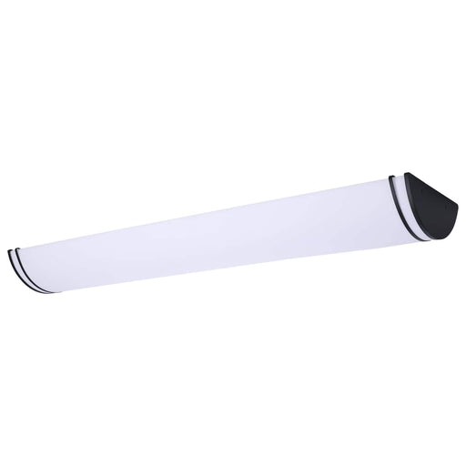 Flush Mount Nuvo 62-1980 Glamour - LED 50 Inch Linear Flush Mount - Black Finish - 27K/3K/35K/4K/5K CCT Selectable Nuvo